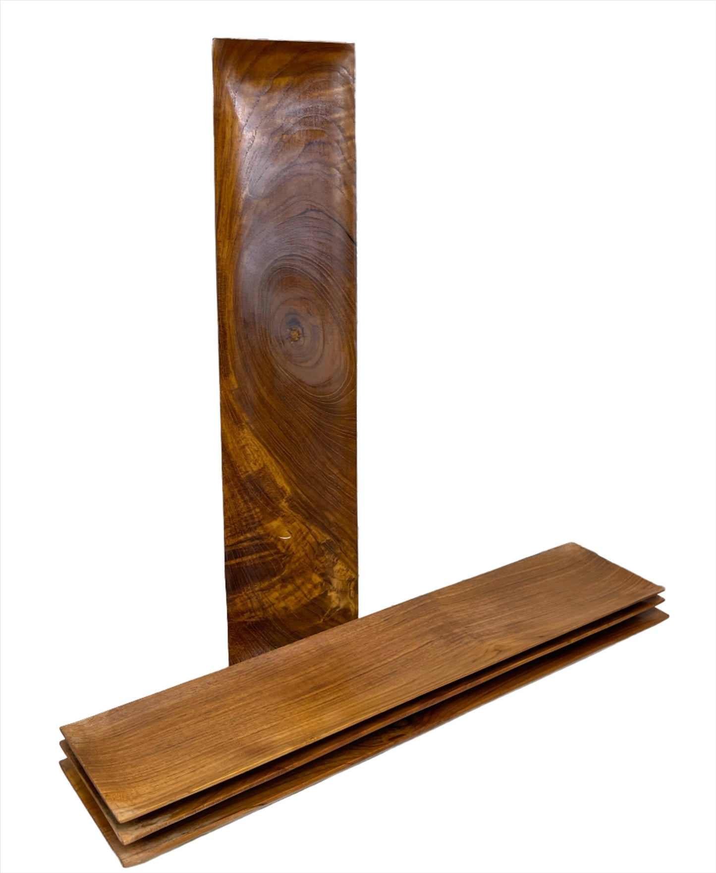 Teak Wood Serving Plates