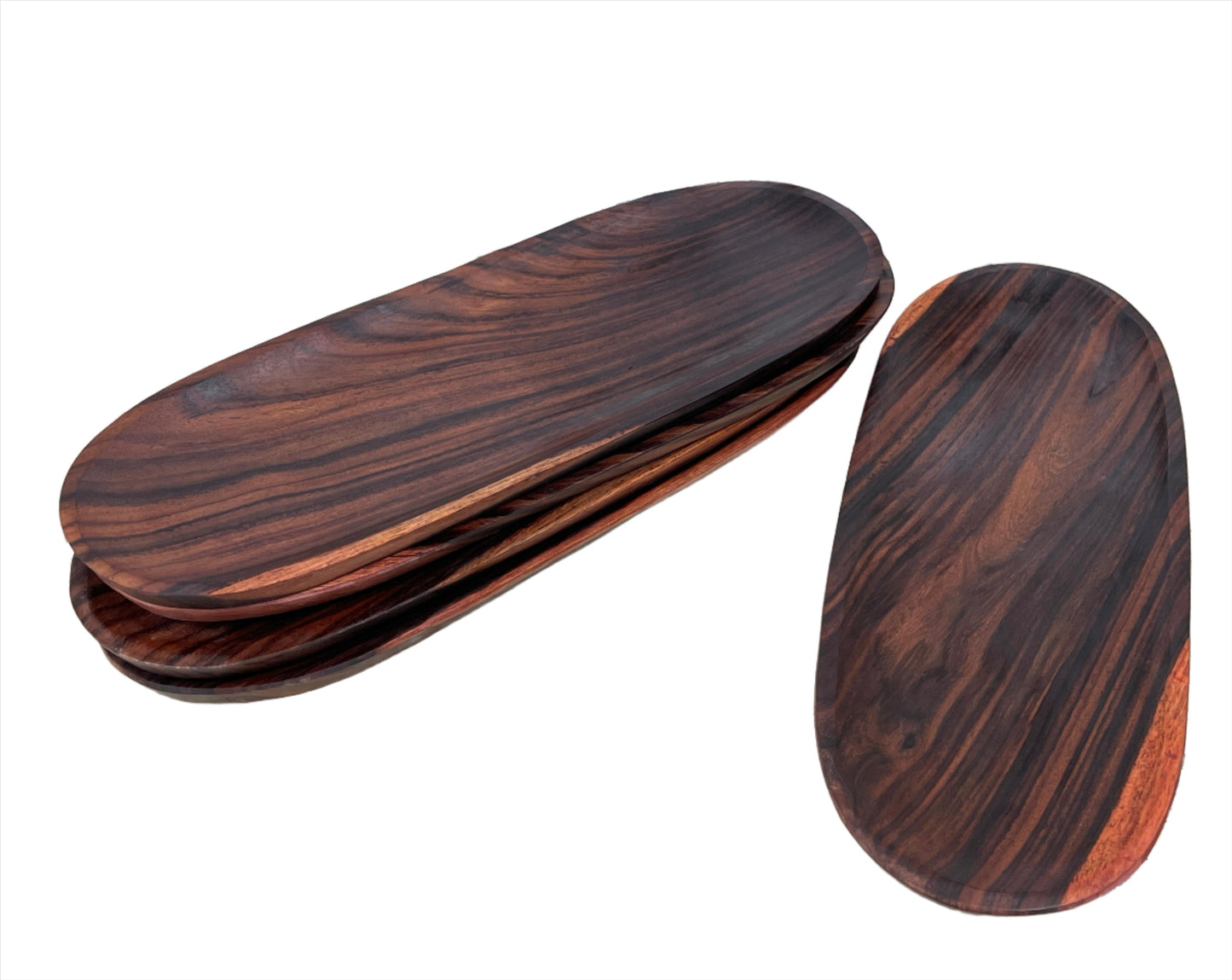 Sono Wood Serving Oval Plate