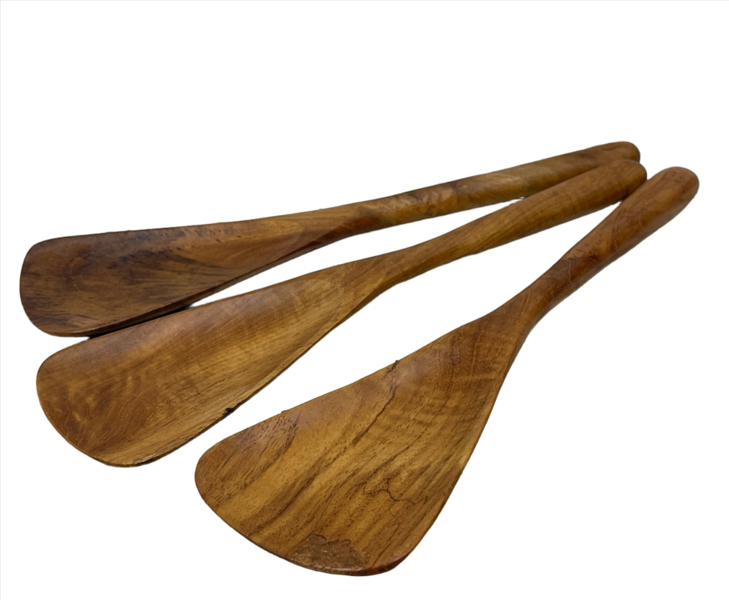 Teak Wood Serving Paddle Spoons