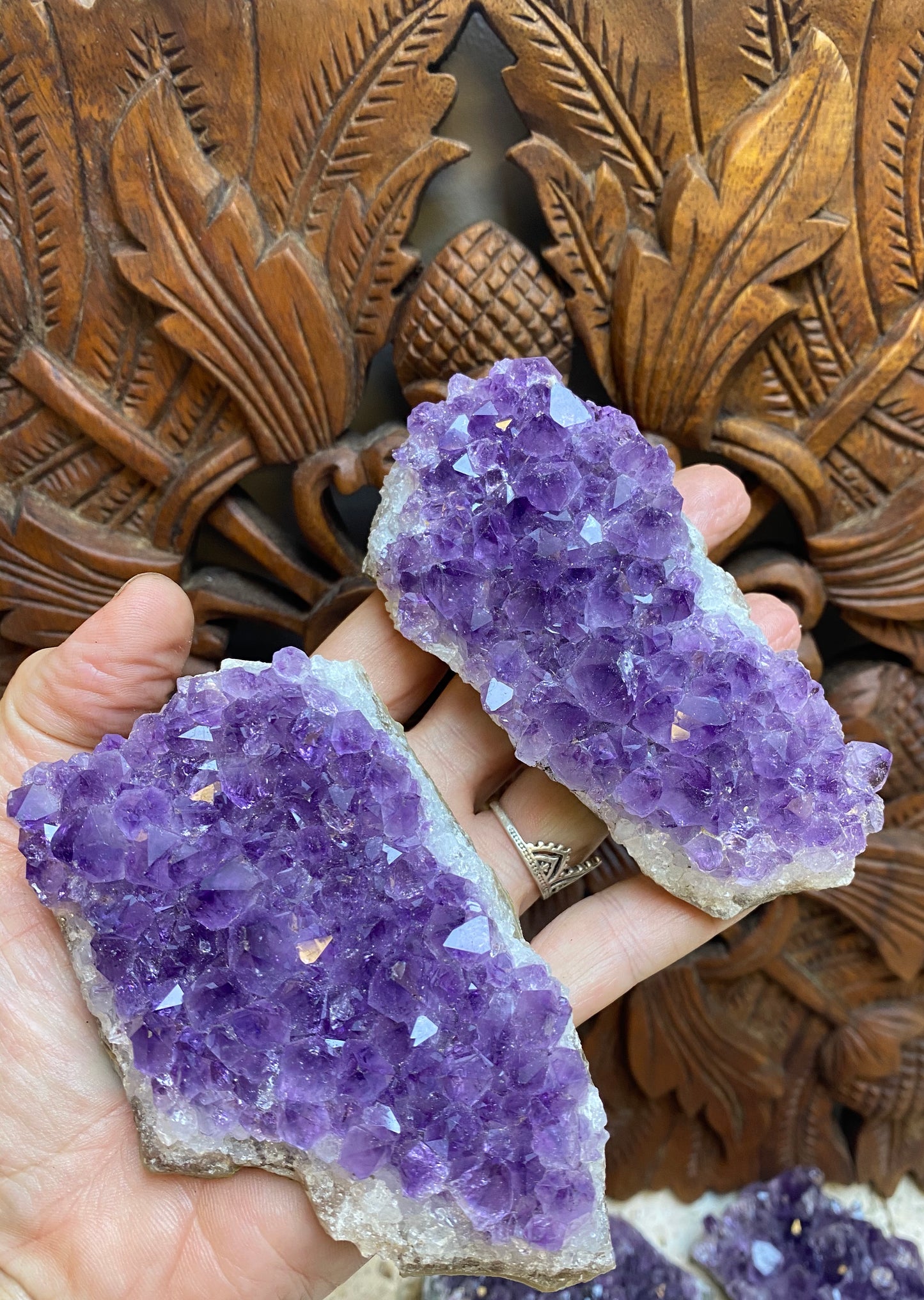 Raw Amethyst Clusters