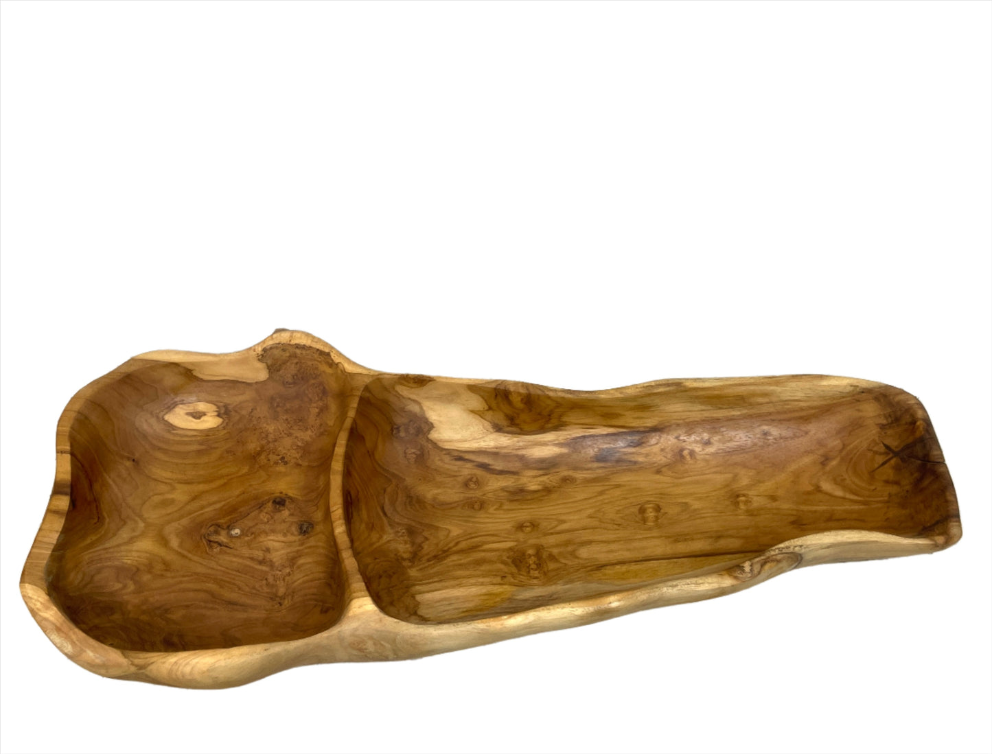 Freeform Teak Serving Plates