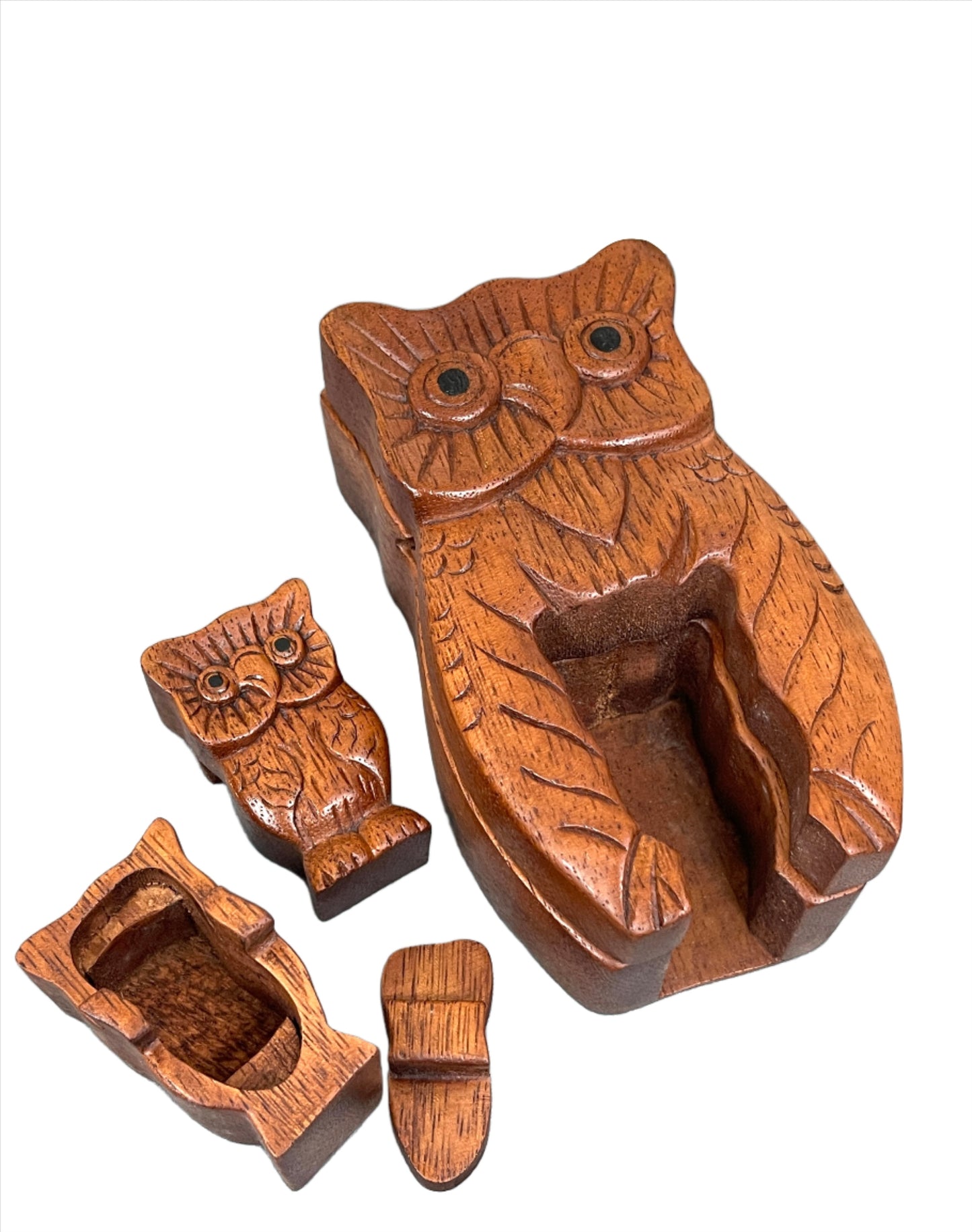 Owl & Baby Puzzle Boxes