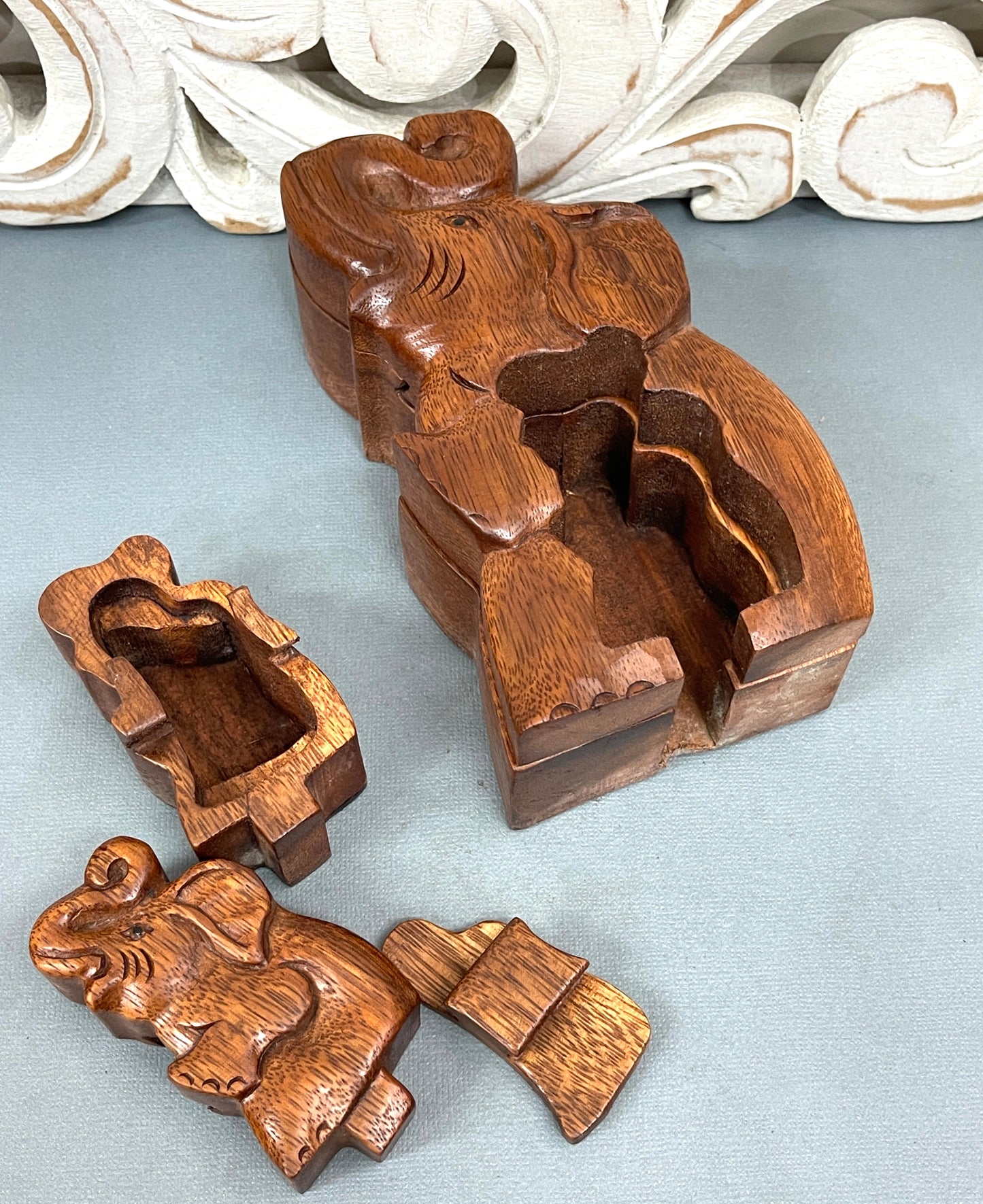 Squirrel & Baby Puzzle Boxes