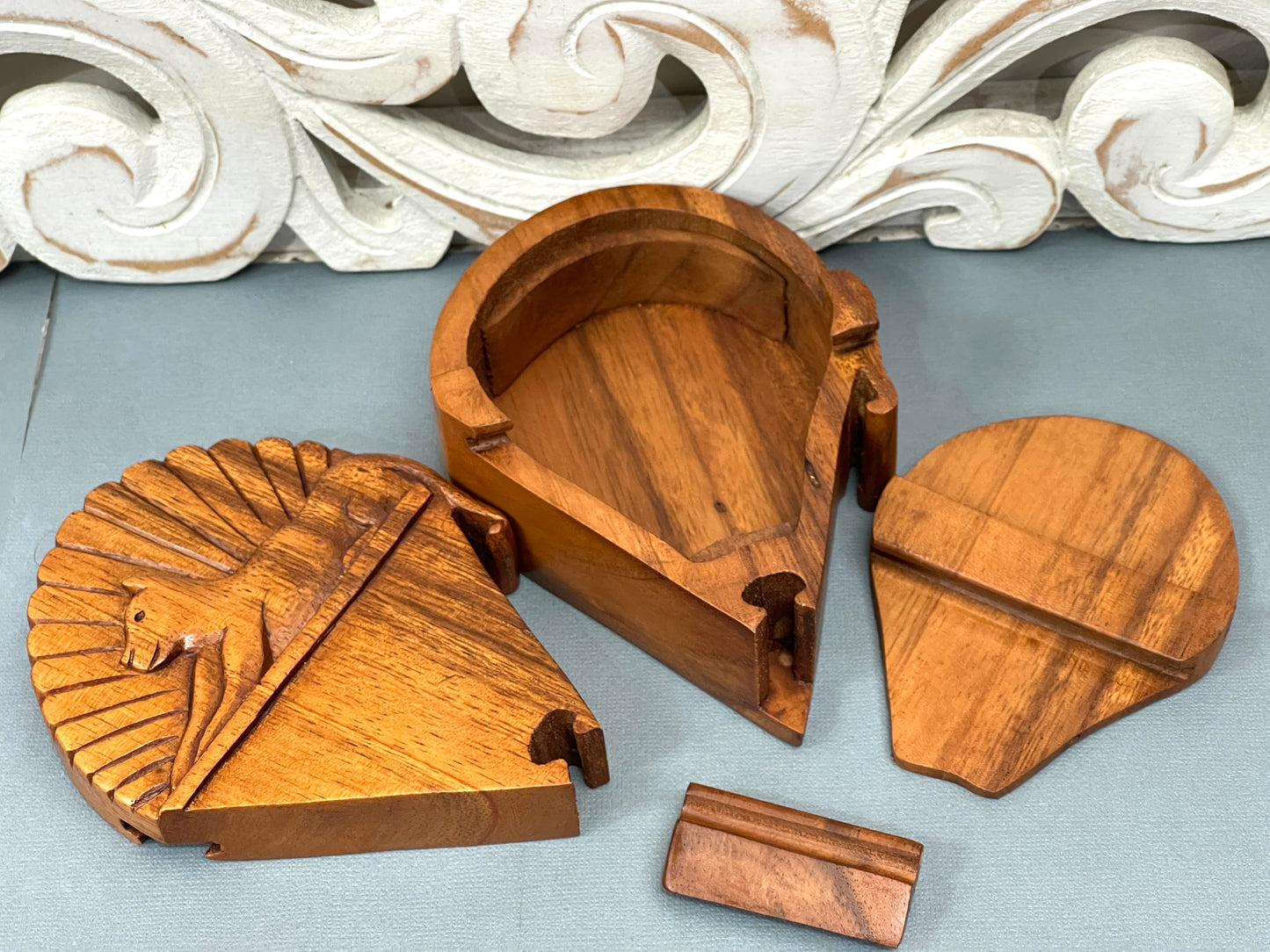 Cats Down Under the Stars Puzzle Box