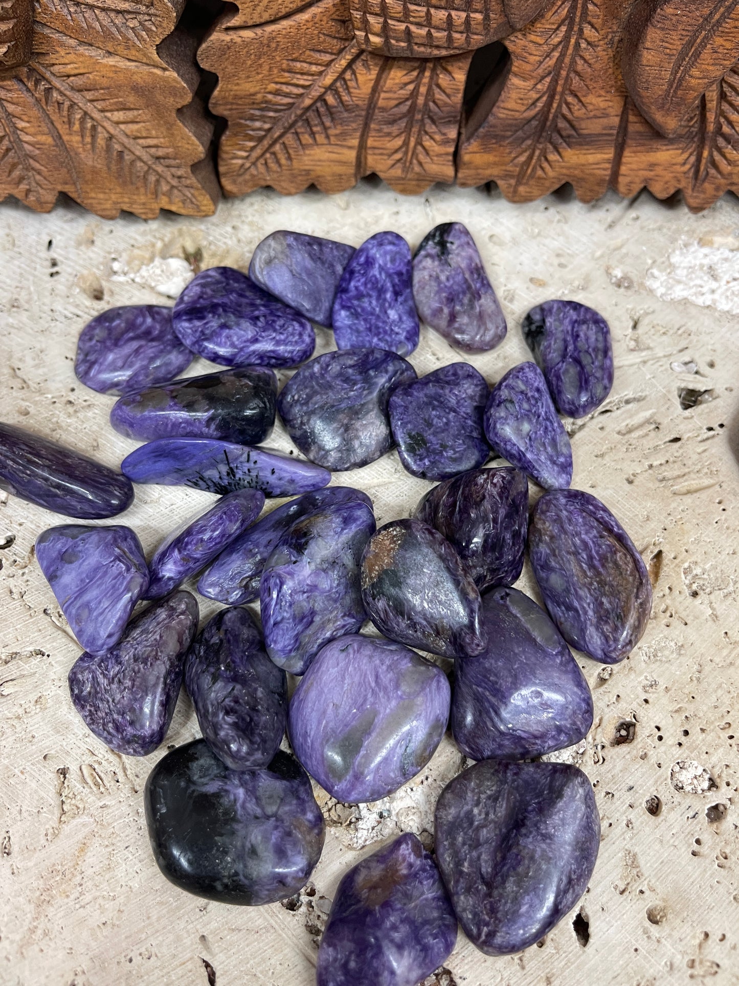 Charoite Tumbles