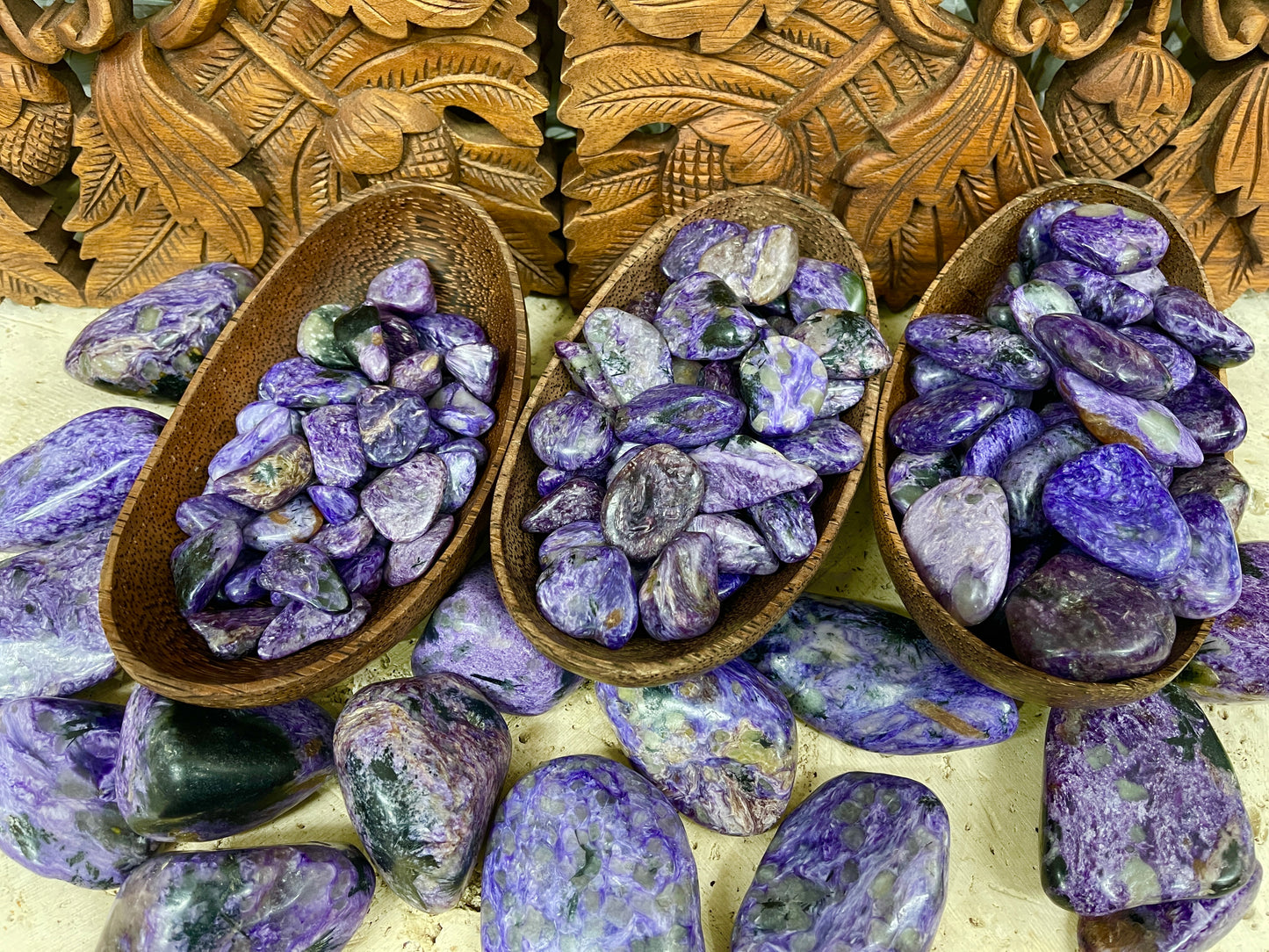 Charoite Tumbles