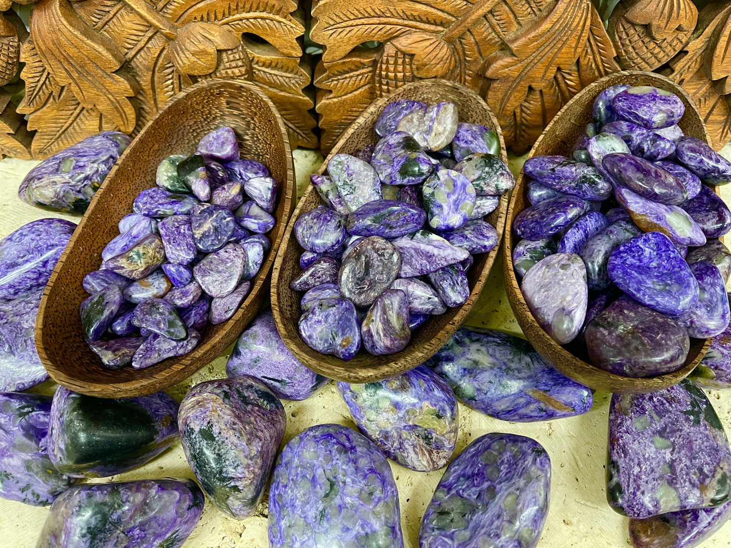 Charoite Tumbles