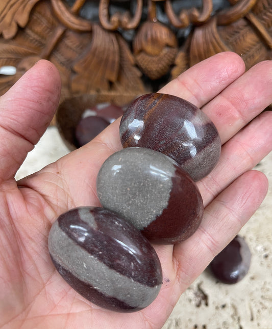 Shiva Lingham Palm Stones