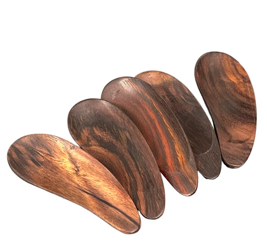 Sono Wood Mini Condiment Spoons - Set of 5