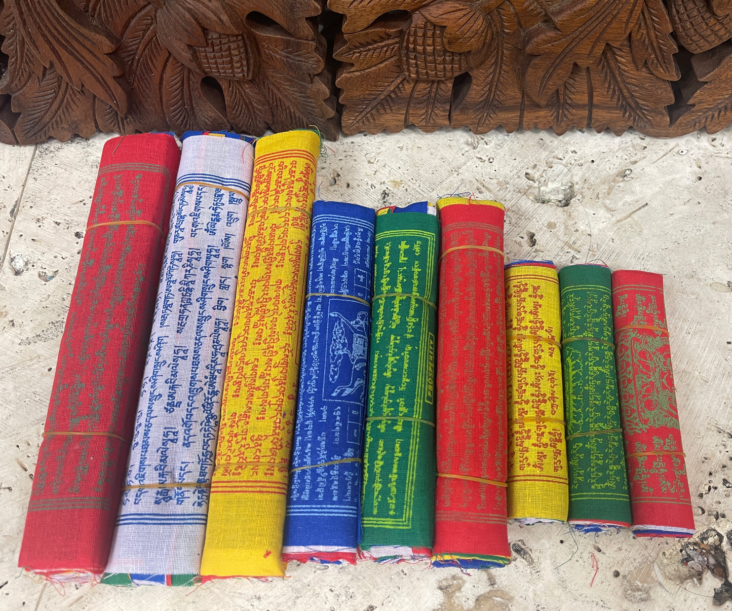 Tibetan Prayer Flags | 10 Strands per Strand | Color Printing