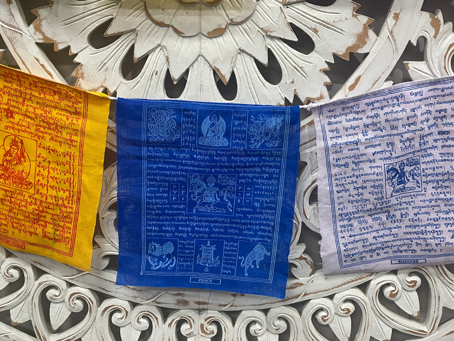 Tibetan Prayer Flags | 10 Strands per Strand | Color Printing