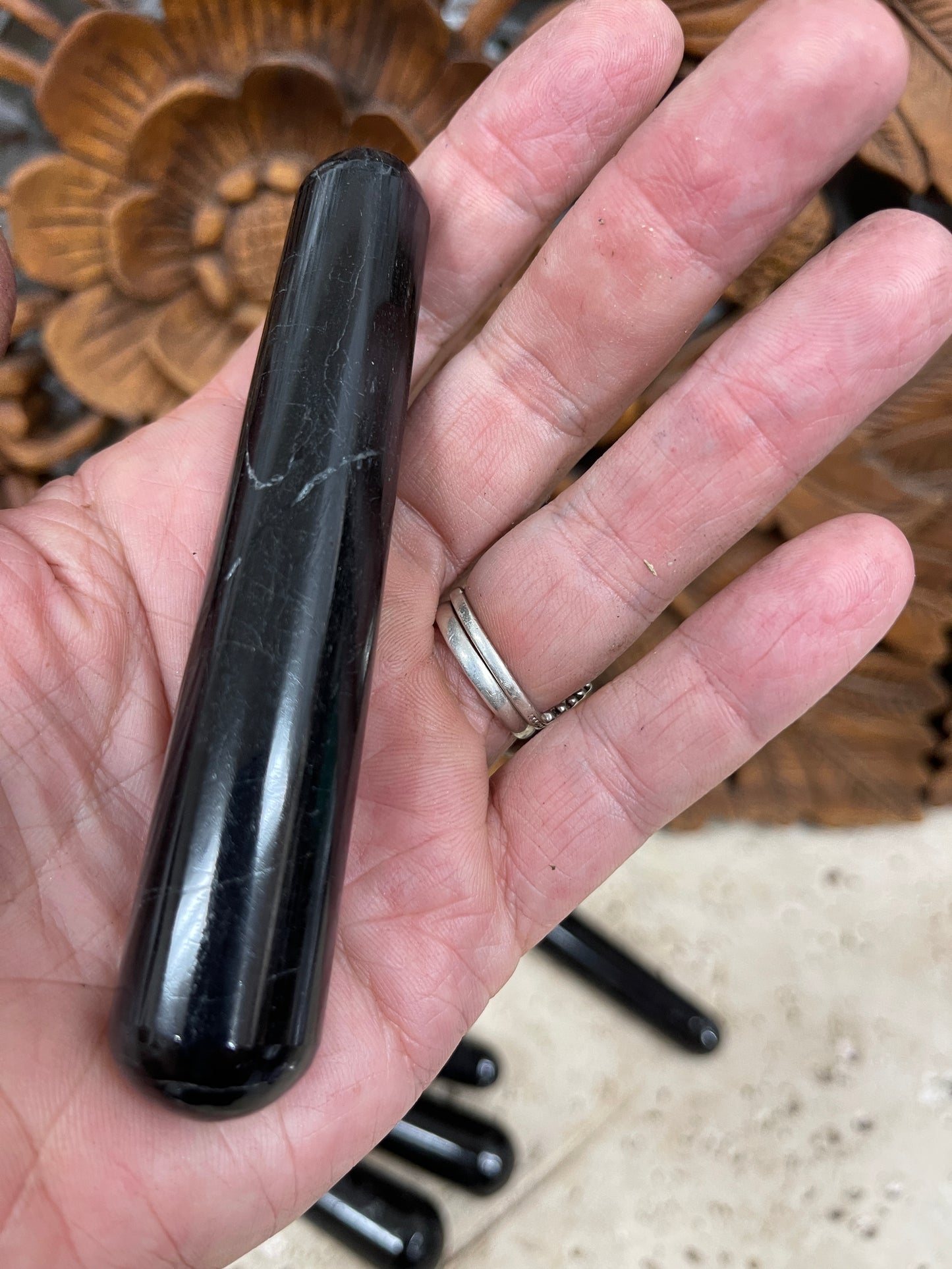 Black Tourmaline Wands