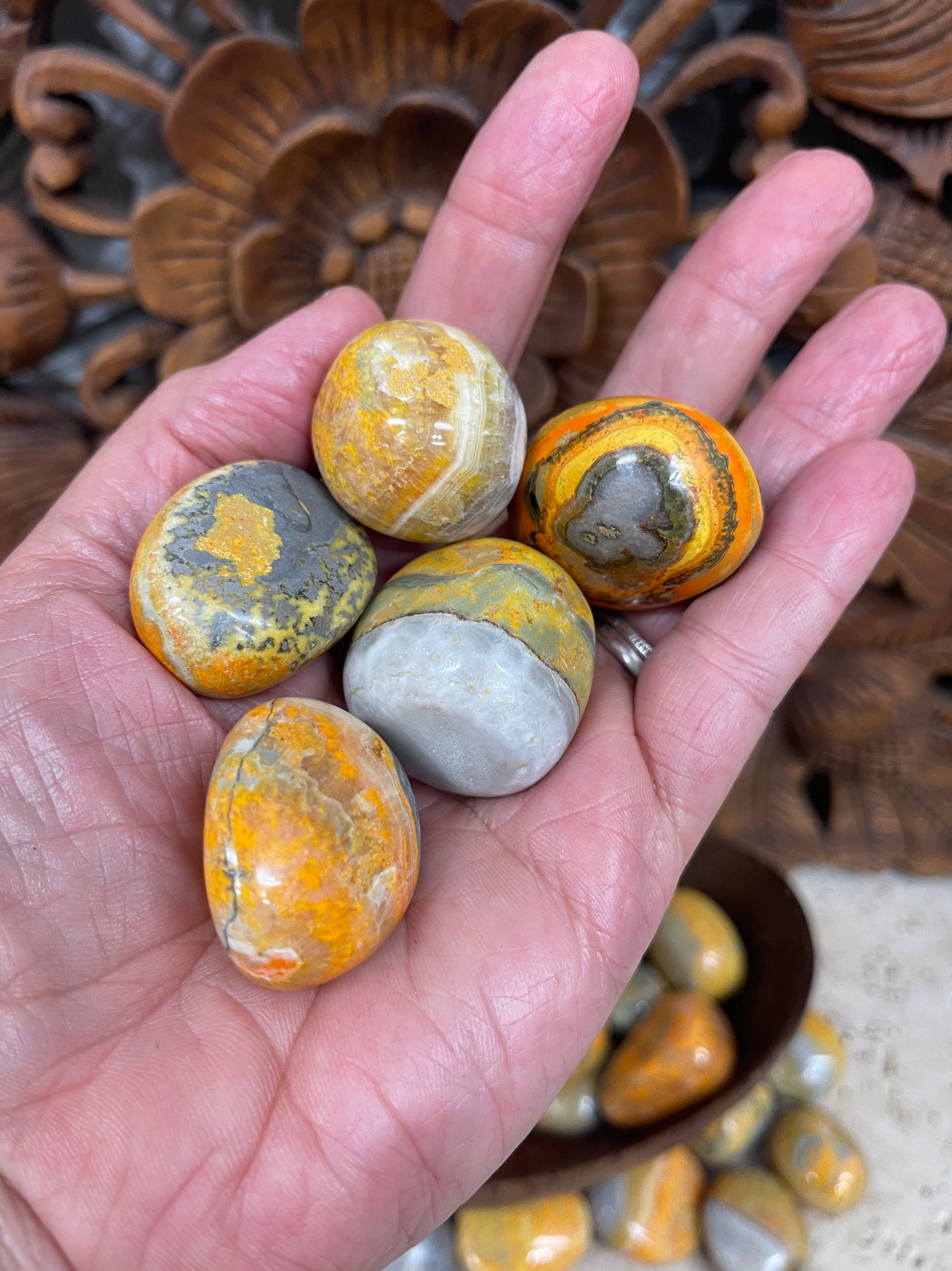 Bumble Bee Jasper Tumbles