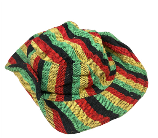 Hemp & Cotton Rasta Floppy Hat