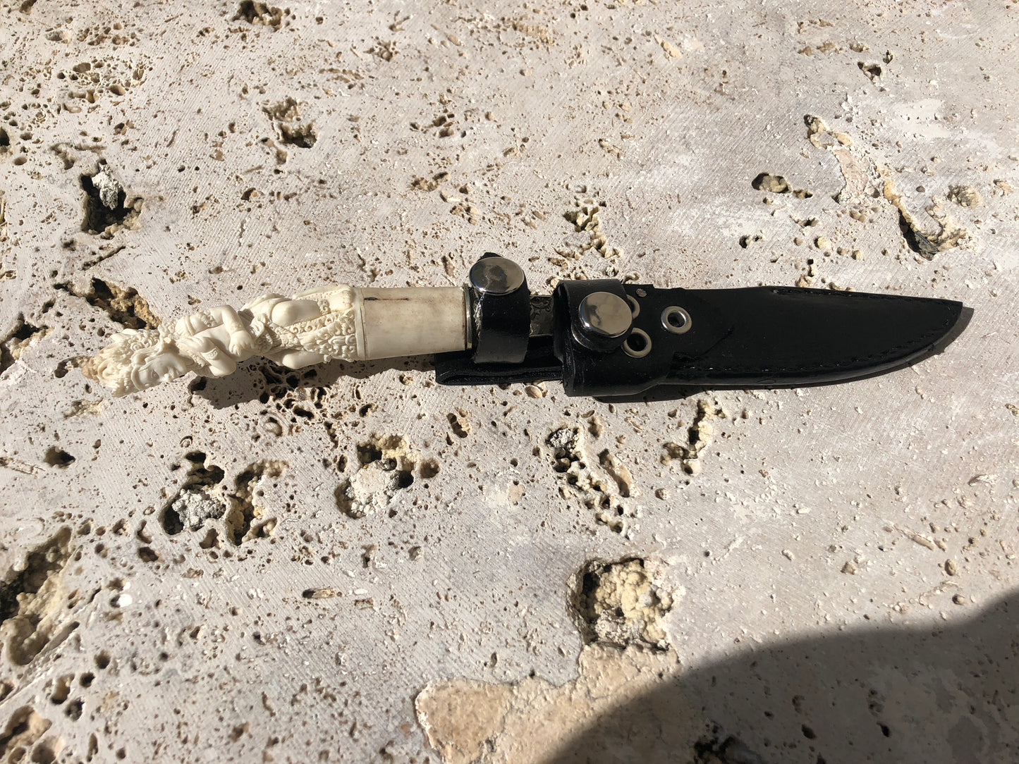 Decorative Balinese Hand-Carved and Hand Forged Knives