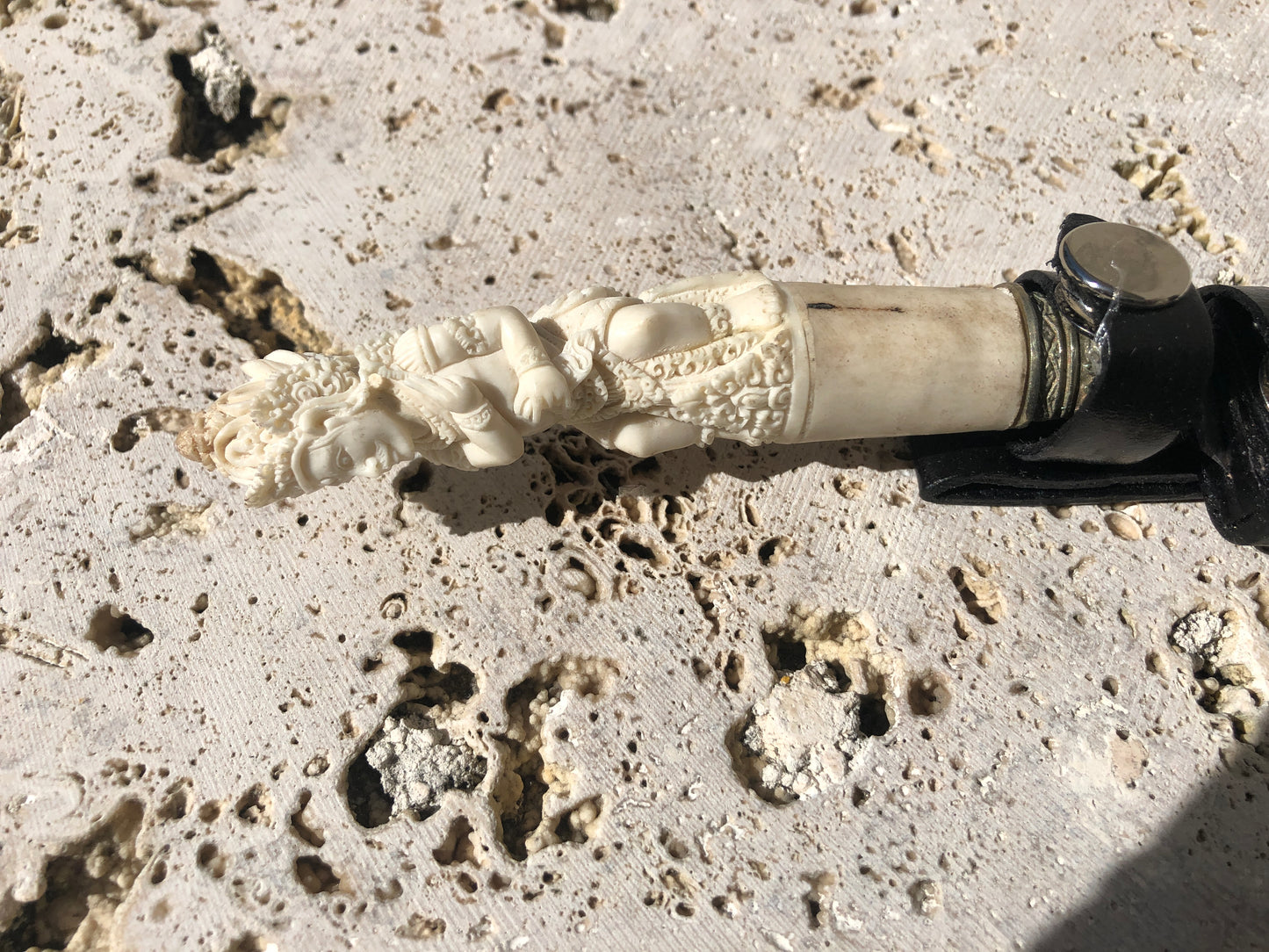 Decorative Balinese Hand-Carved and Hand Forged Knives