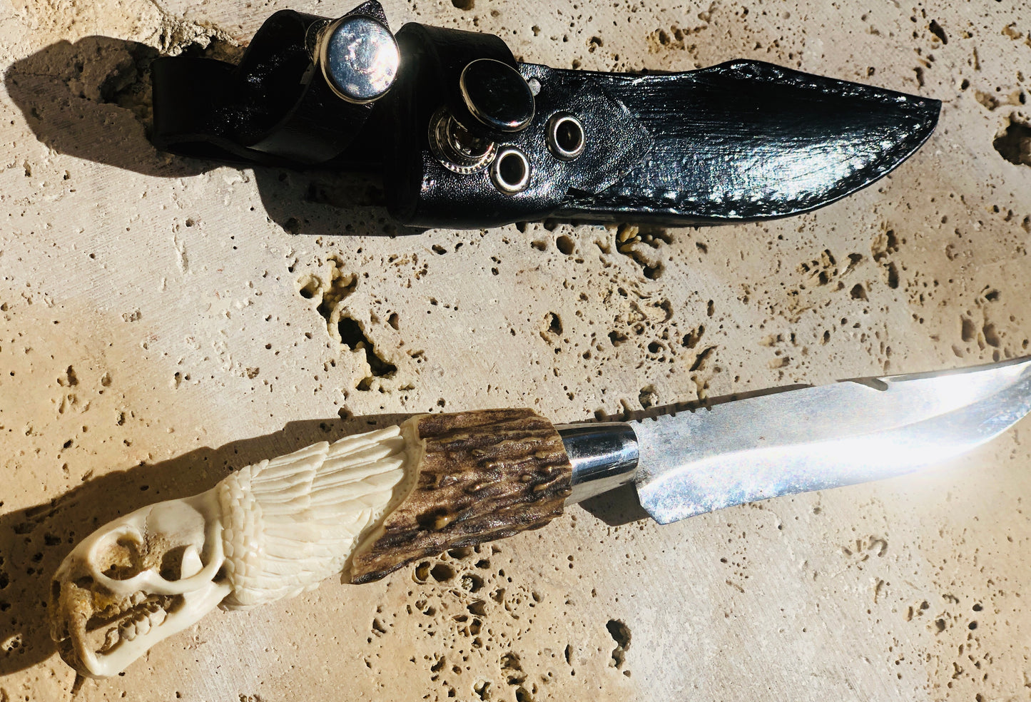 Decorative Balinese Hand-Carved and Hand Forged Knives