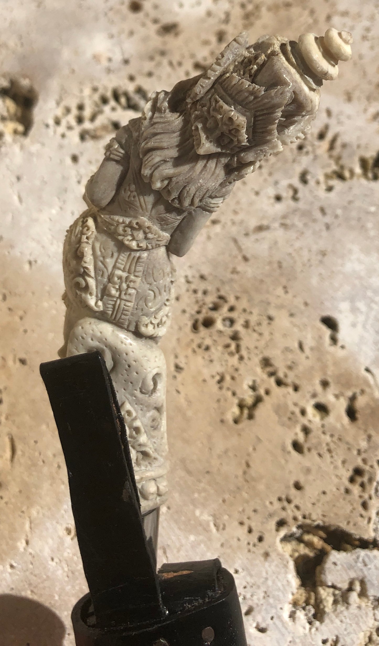 Decorative Balinese Hand-Carved and Hand Forged Knives