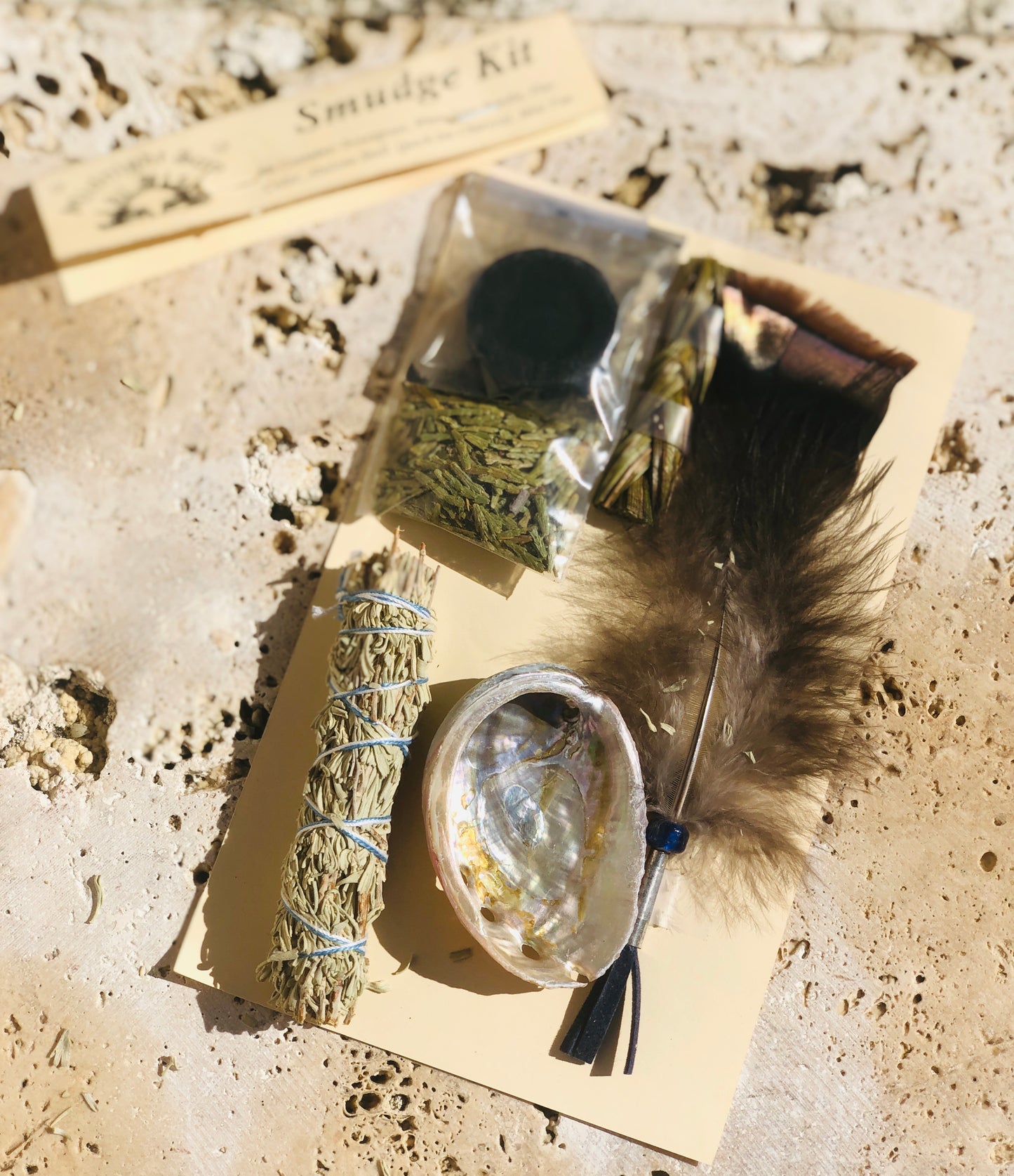 6 piece Smudging Starter Kit