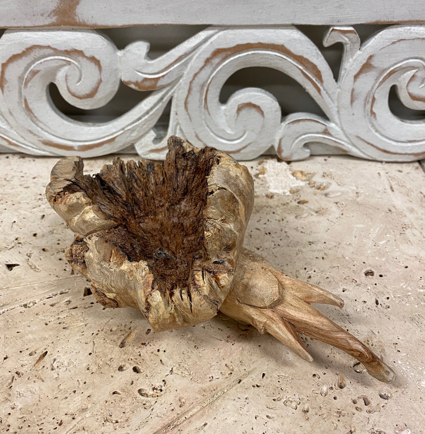 Parasite Wood Elephant Carvings