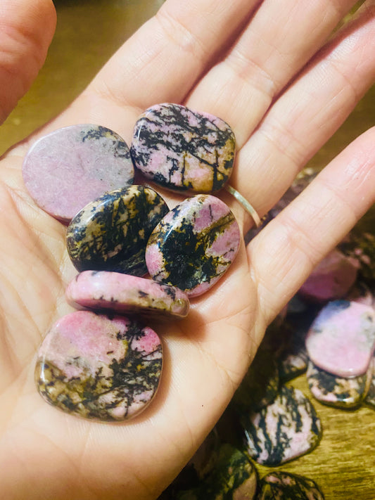 Rhodonite Coins