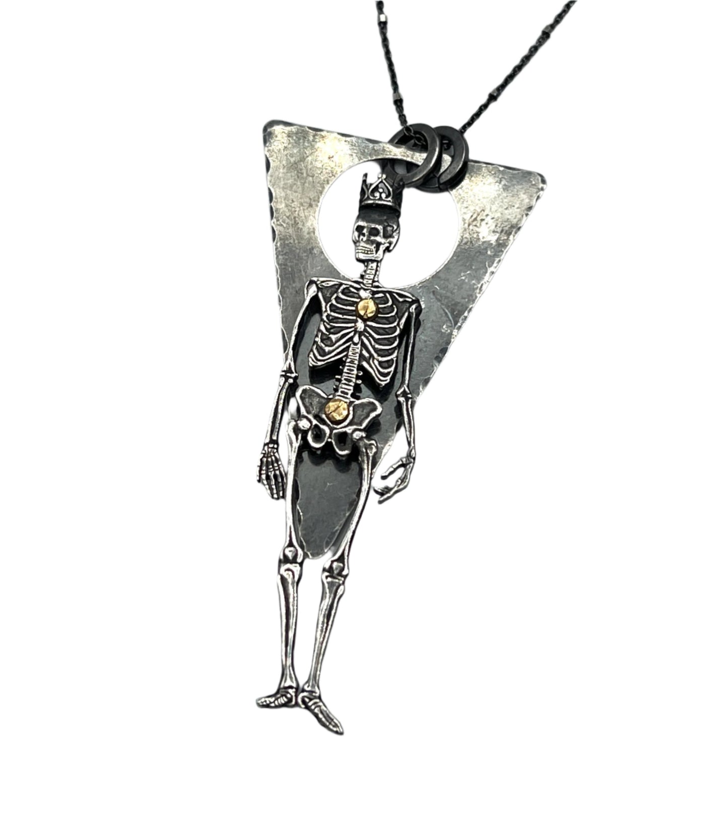 Skeleton Necklaces by Carlos Montanaro & Crystal Rivera