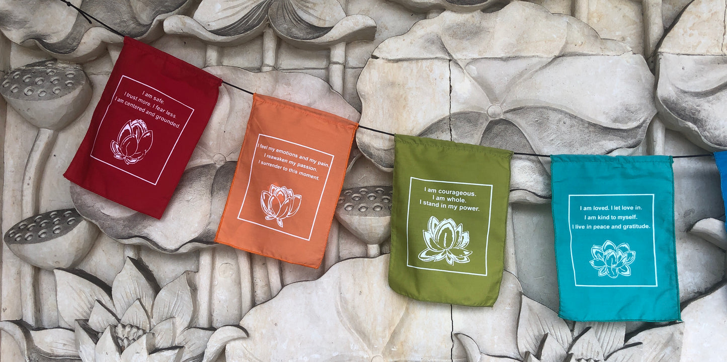 Prayer Flags Garden Blessing Manifestation Flags