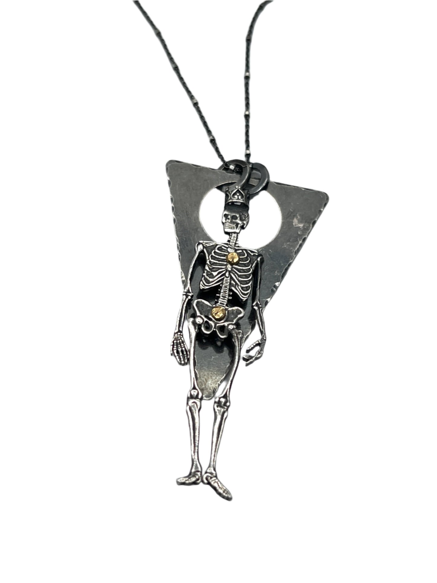 Skeleton Necklaces by Carlos Montanaro & Crystal Rivera