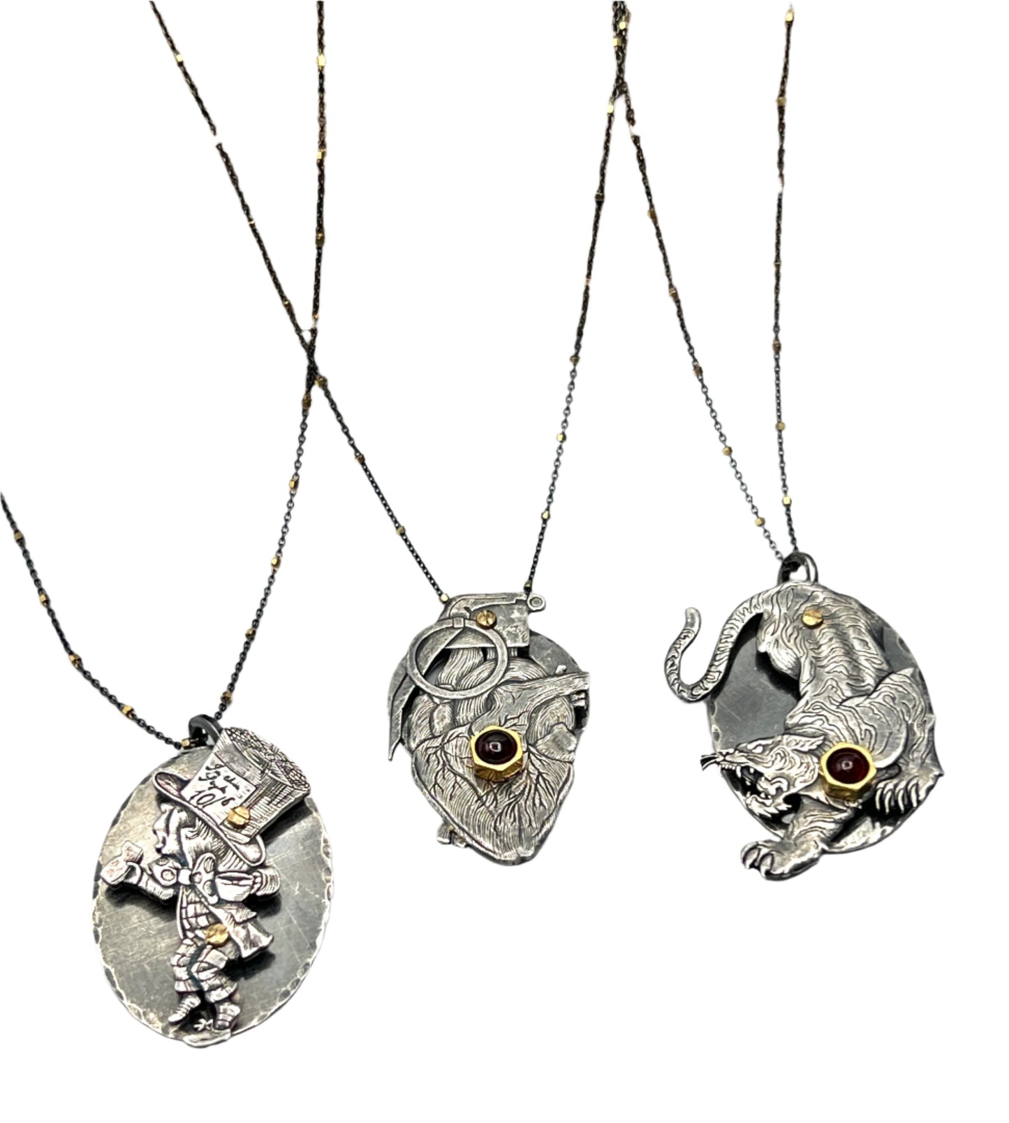 Tiger Necklace by Carlos Montanaro & Crystal Rivera