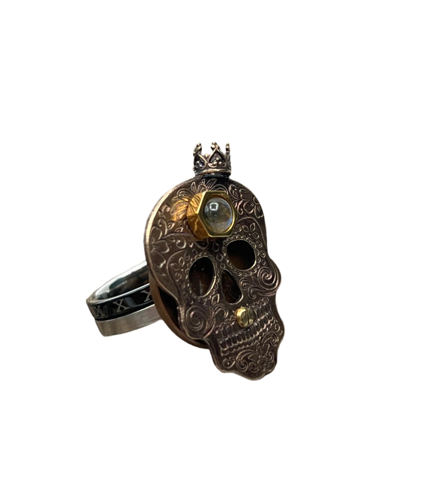 Skeleton Rings by Carlos Montanaro & Crystal Rivera