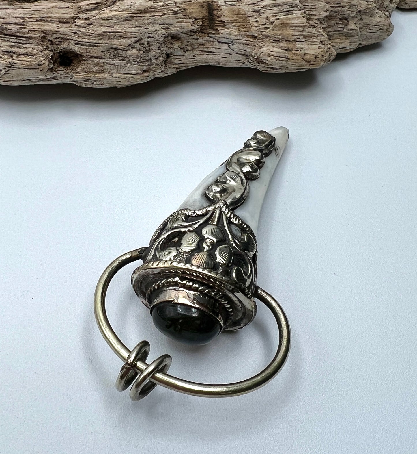 Bone Tooth Pendant