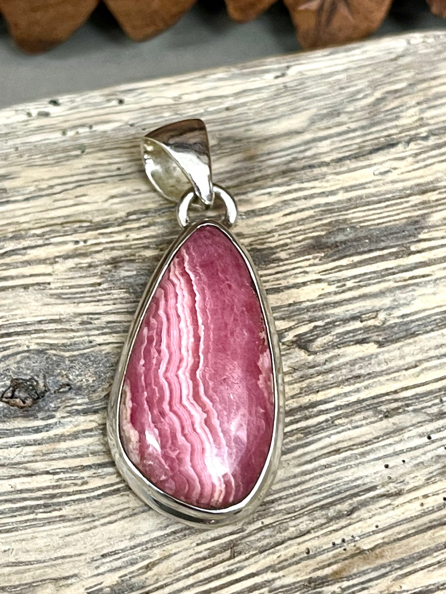 Rhodochrosite Pendants