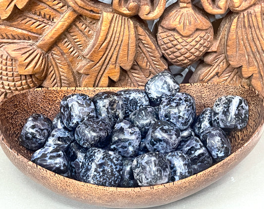 Mystic Merlinite (Indigo Gabbro) Tumbles