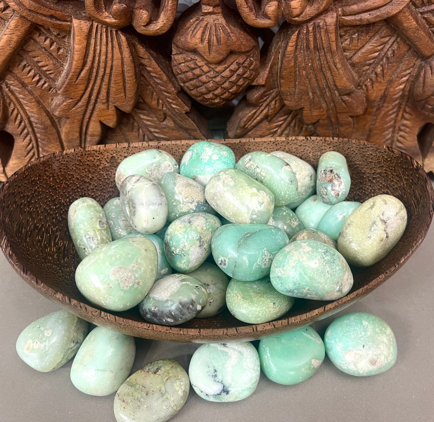 Chrysoprase Tumbles