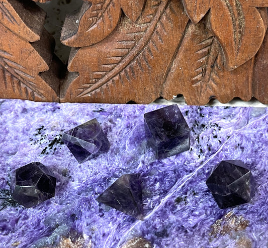 Amethyst 5 piece Sacred Geometry Sets