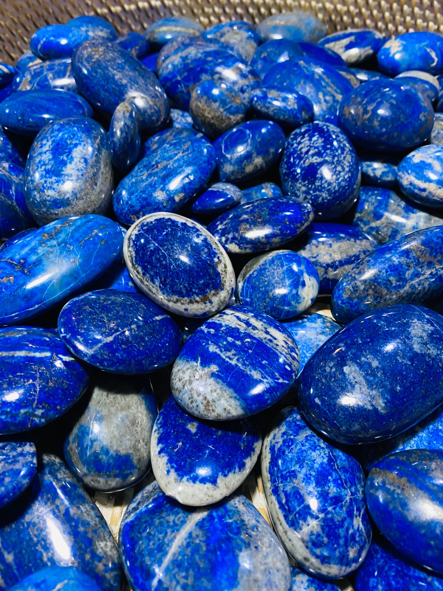 Lapis Lazuli Palm Stones