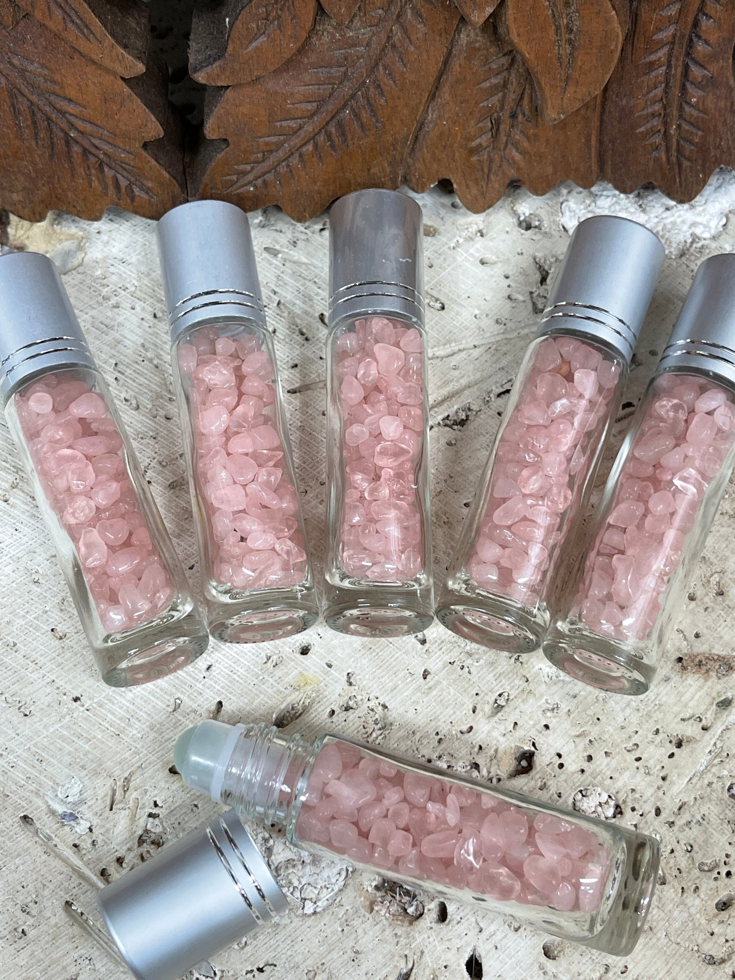 Gemstone Oil Roll On Bottles