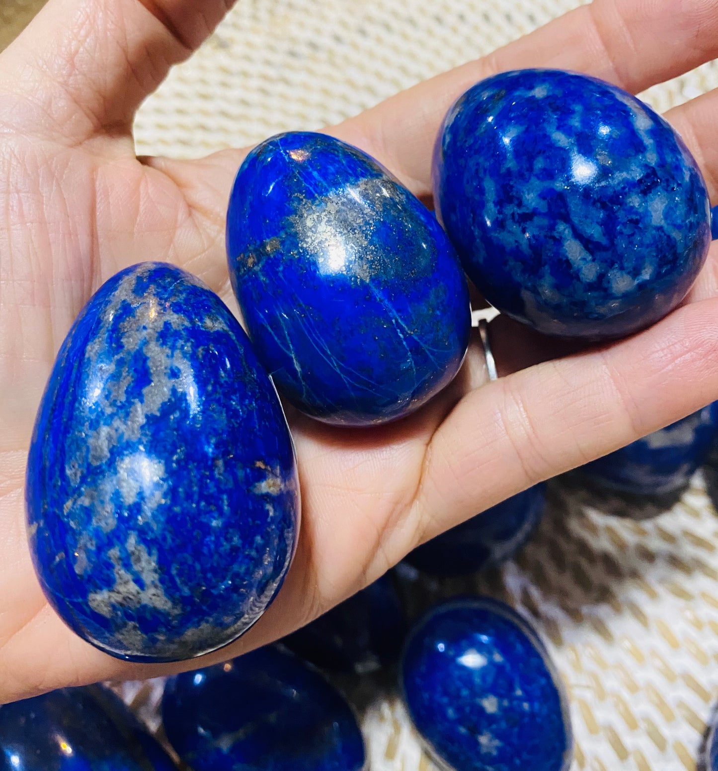 Lapis Lazuli Eggs
