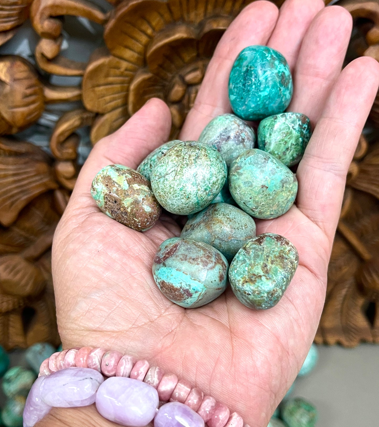 Chrysocolla Tumbles