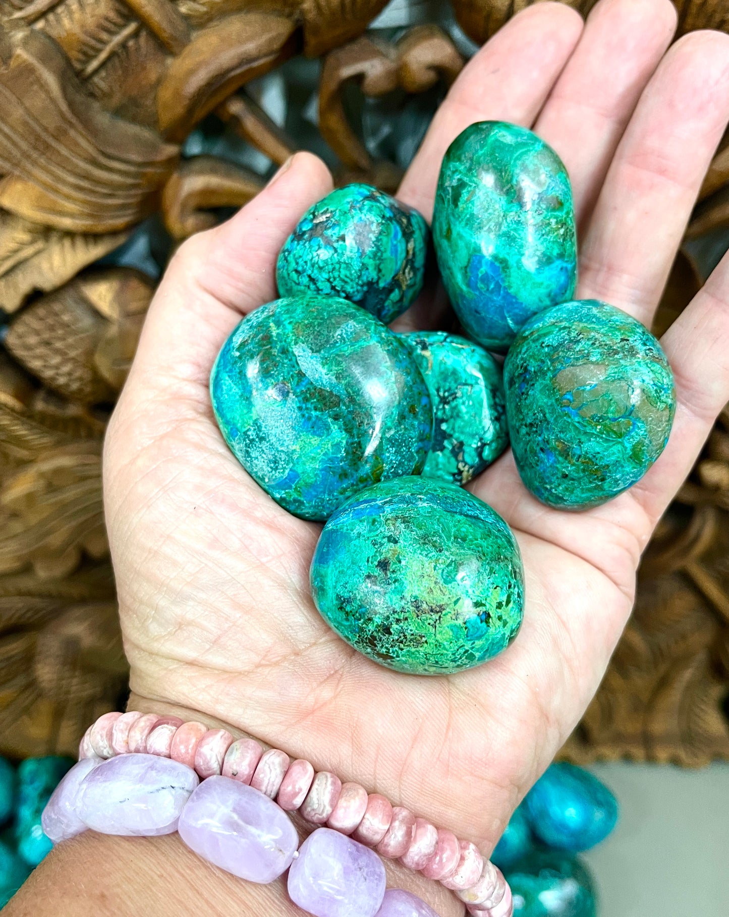 Chrysocolla Tumbles