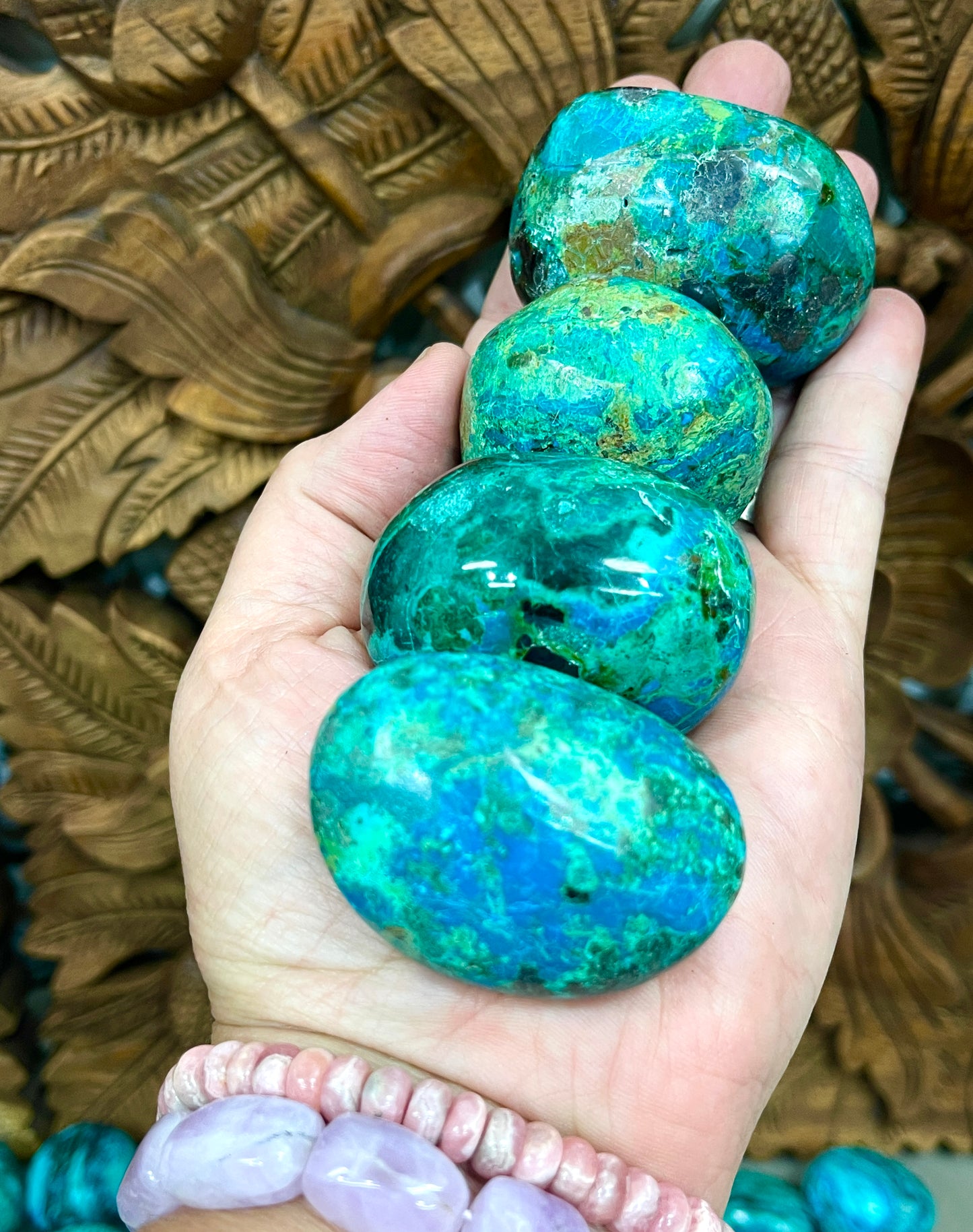 Chrysocolla Tumbles