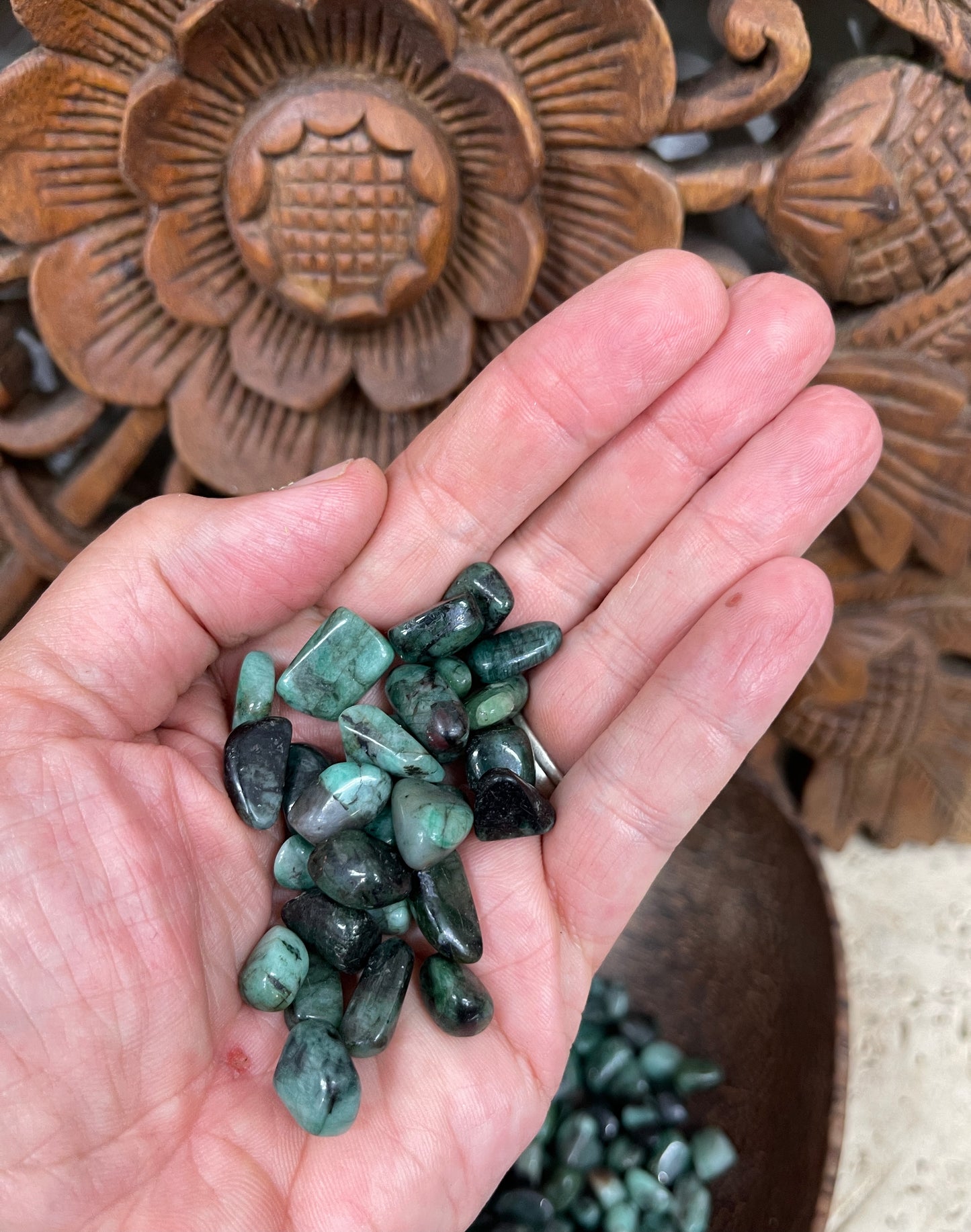 Emerald Tumbles