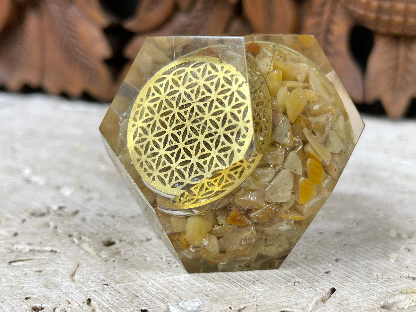 Orgonite Sacred Geometry Dodecahedrons