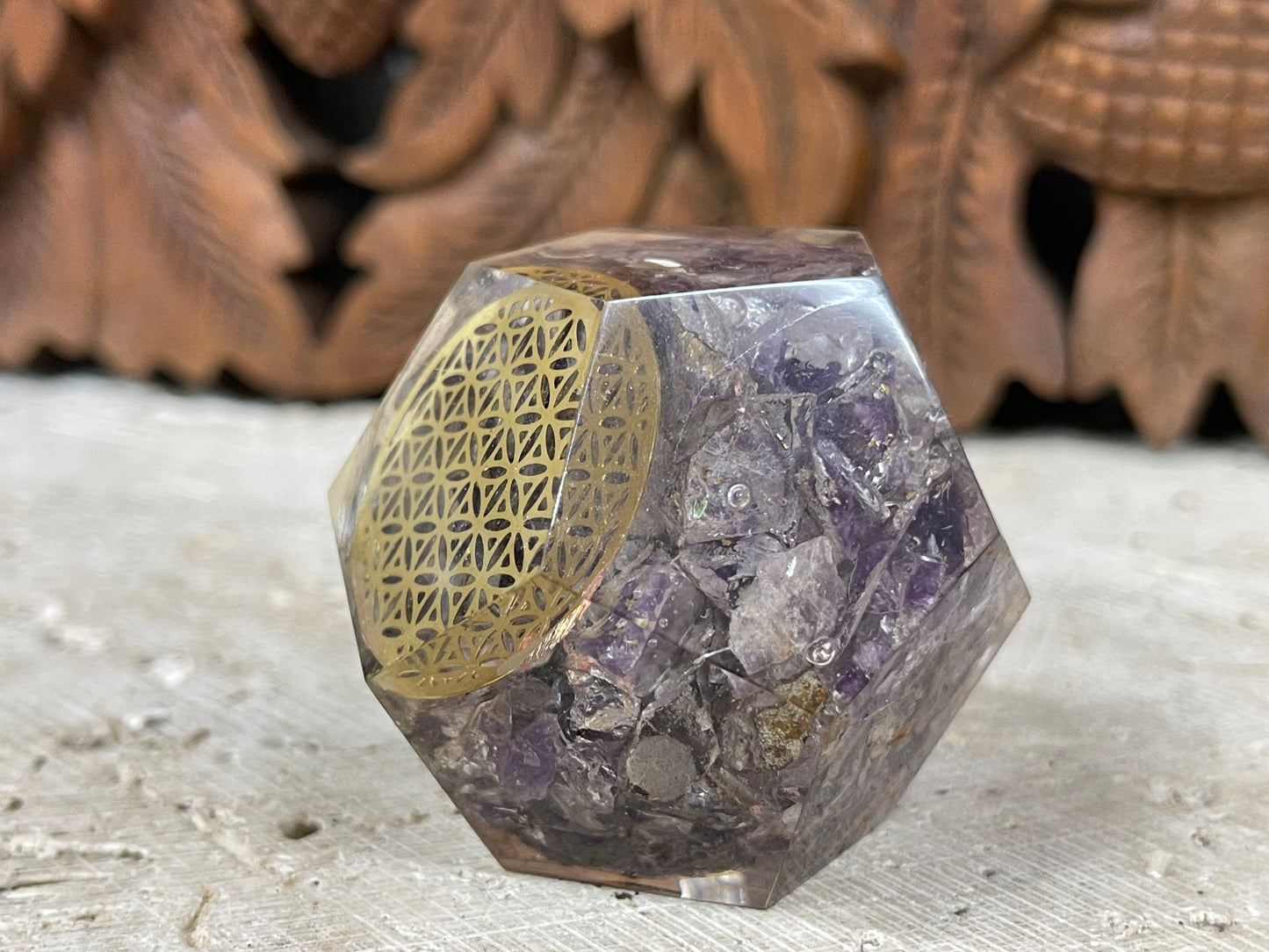 Orgonite Sacred Geometry Dodecahedrons