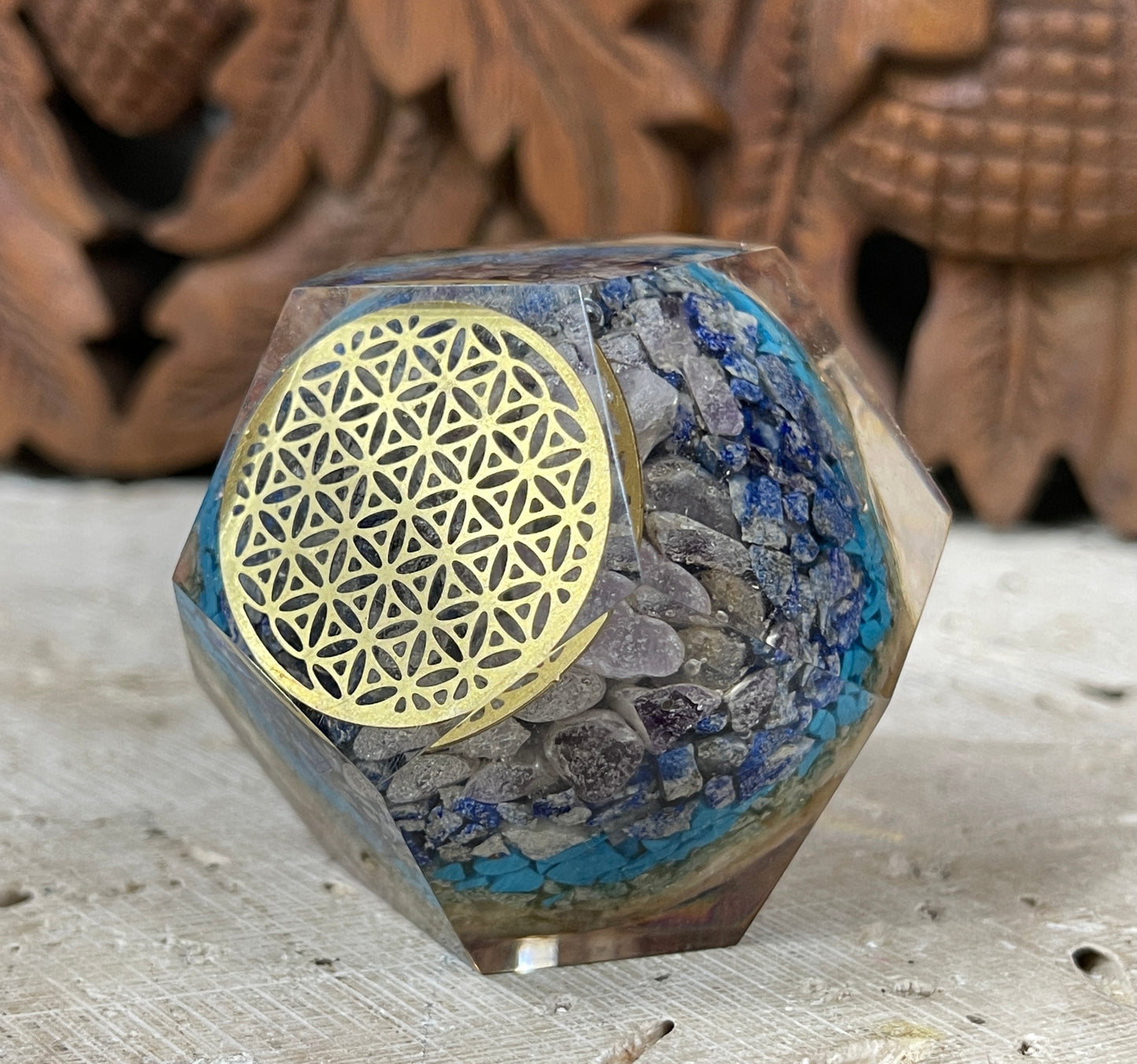 Orgonite Sacred Geometry Dodecahedrons