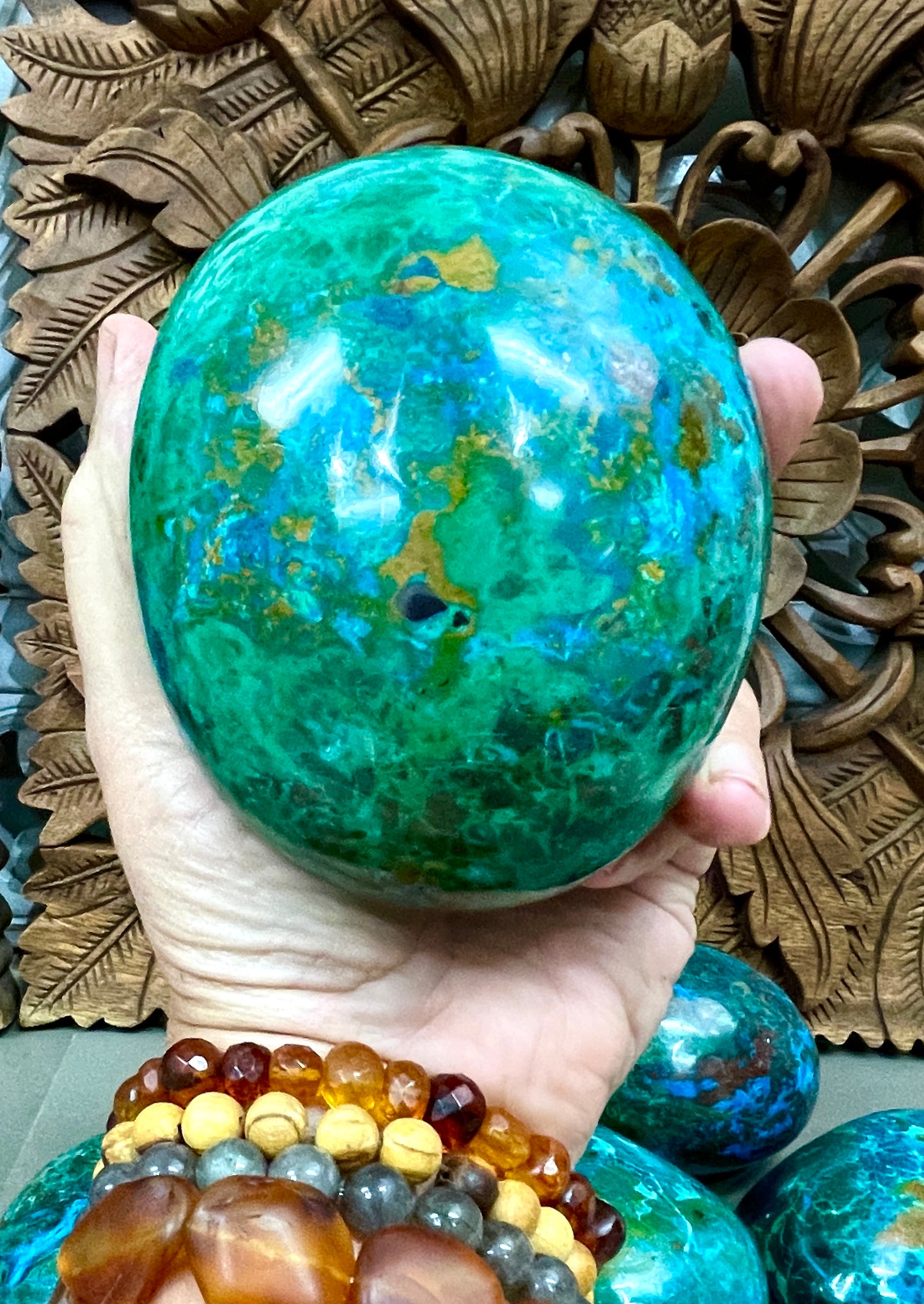 XXLarge Chrysocolla Freeforms