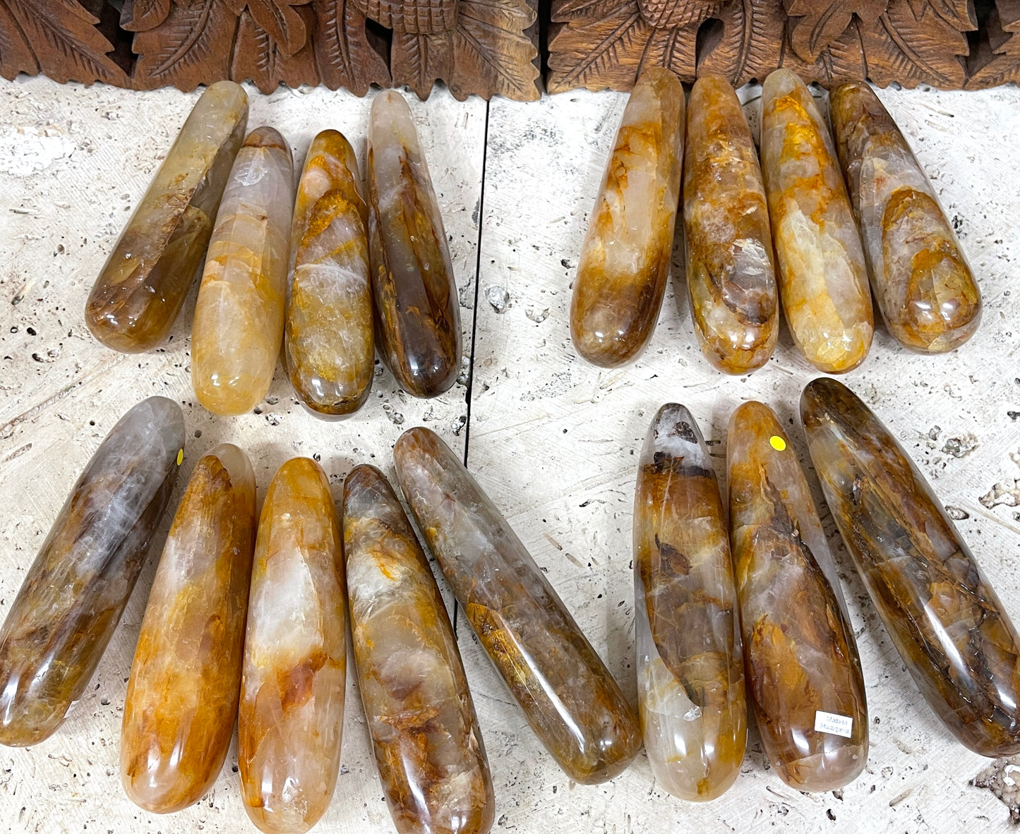XLarge Golden Healer Quartz Wands
