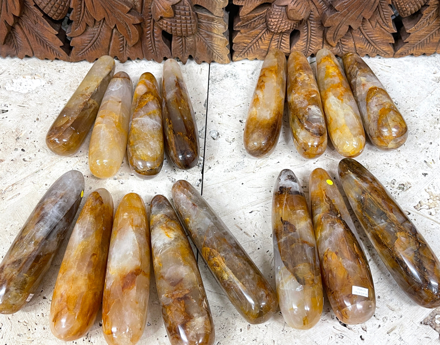 XLarge Golden Healer Quartz Wands
