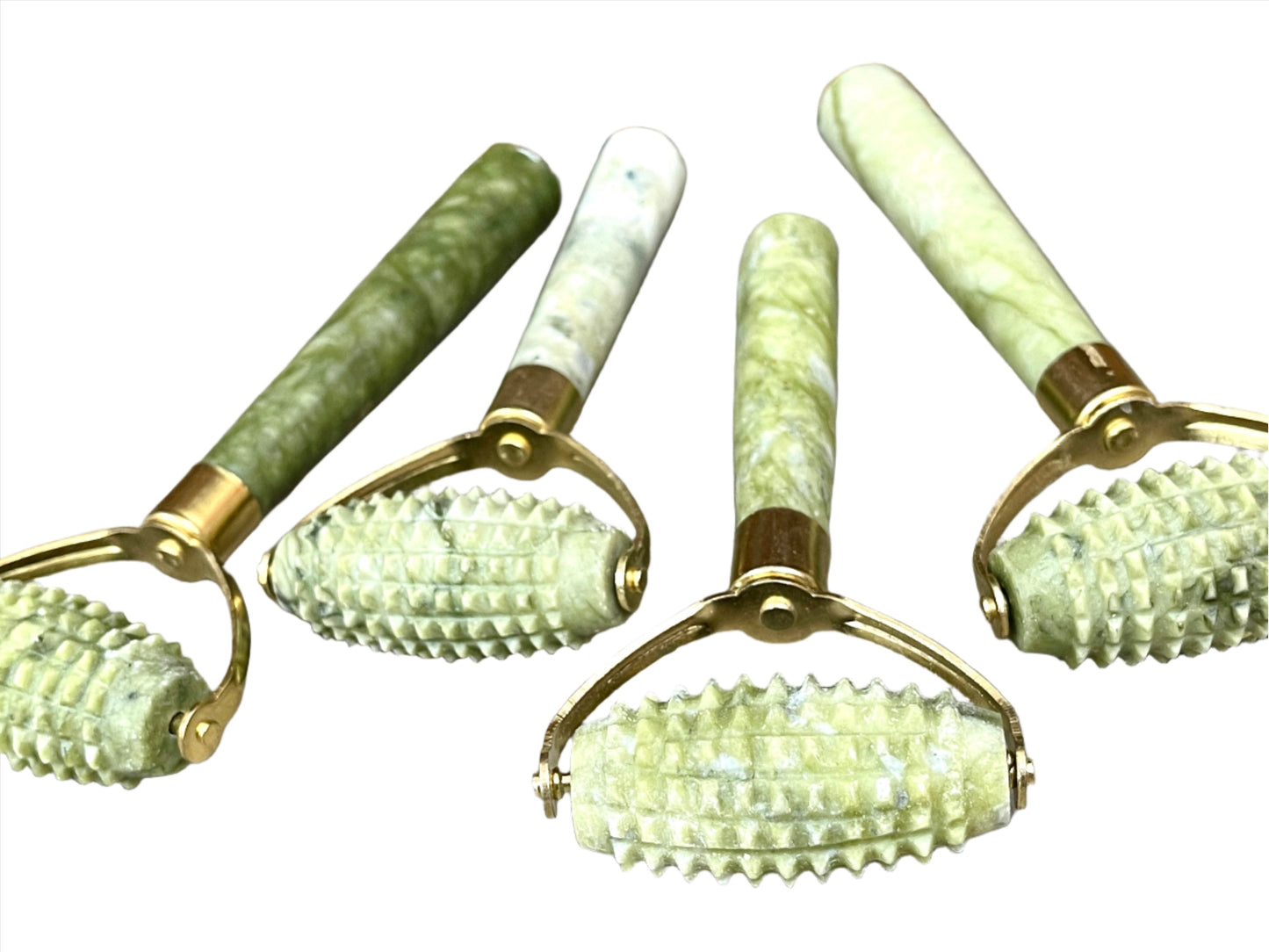 Jade Spiked Massage Rollers