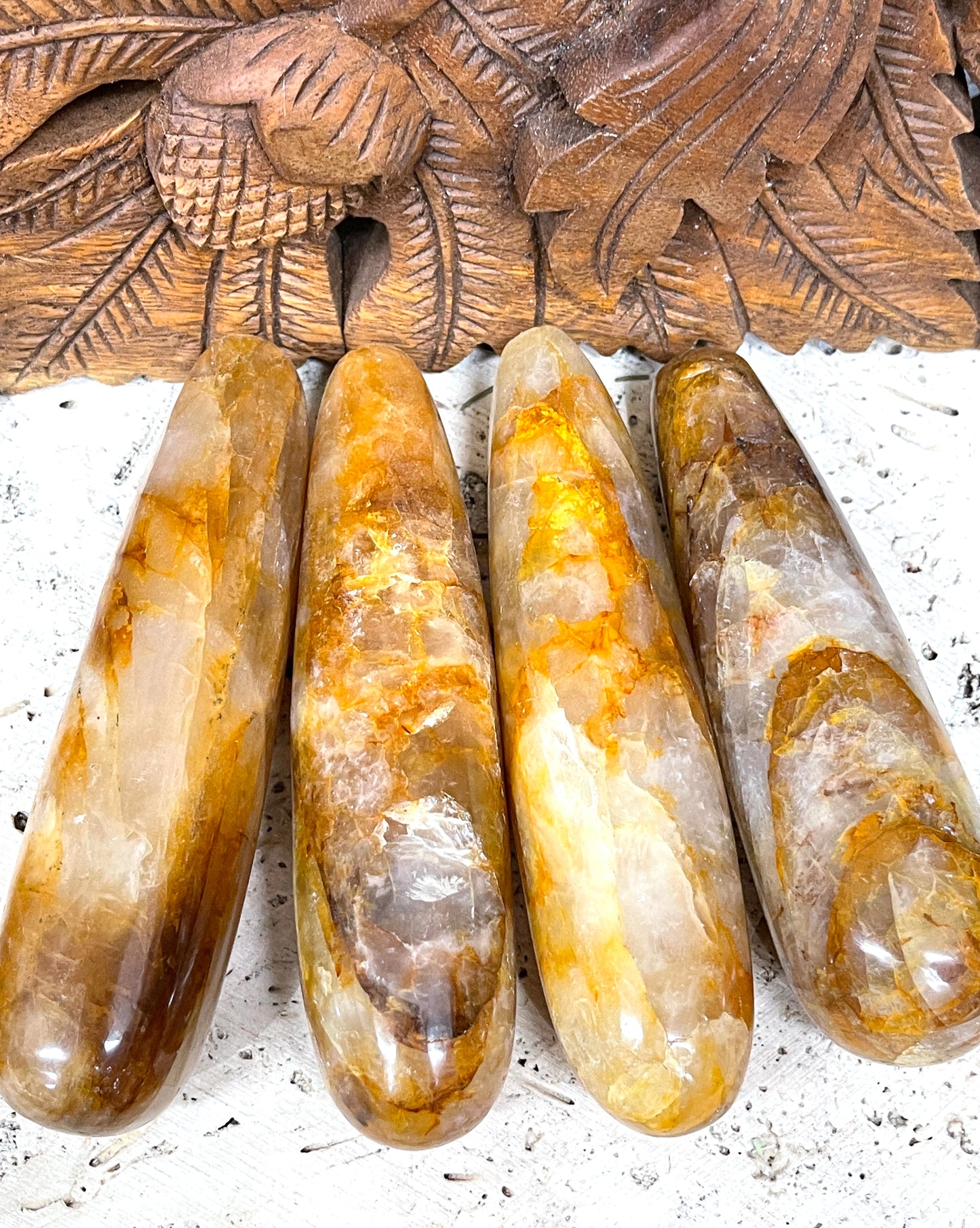 XLarge Golden Healer Quartz Wands